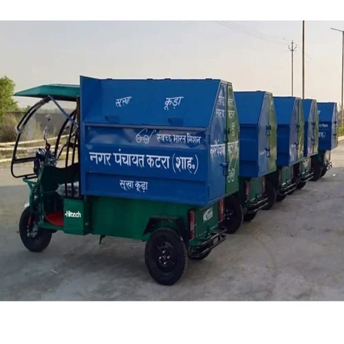 E Rickshaw Garbage Loader